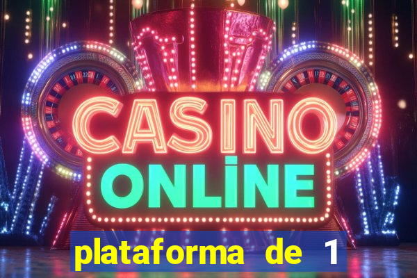 plataforma de 1 real fortune tiger